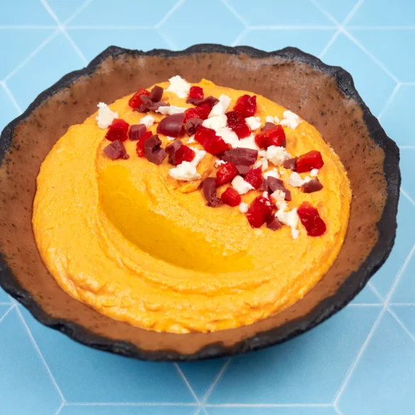 Htipiti – greek feta and roasted peppers dip Htipiti - greek feta and roasted peppers dip